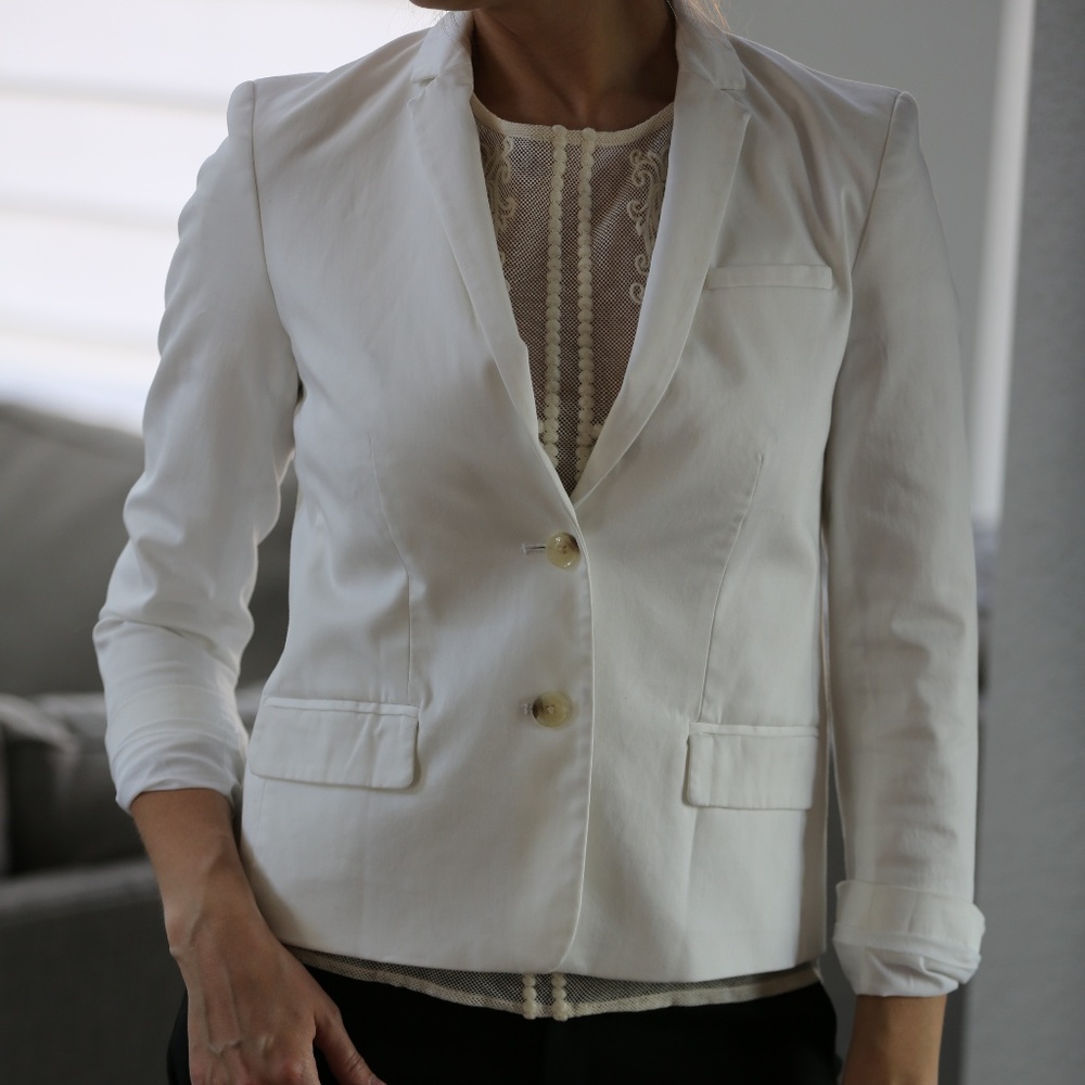 White Blazer